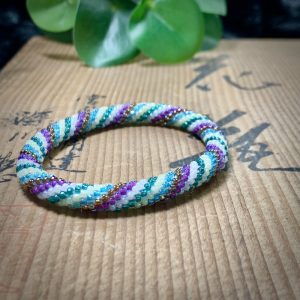 Bead Crochet Bangle