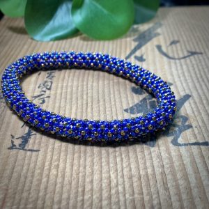 Chenille Stitch Bangle