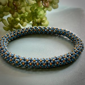 Chenille Stitch Bangle